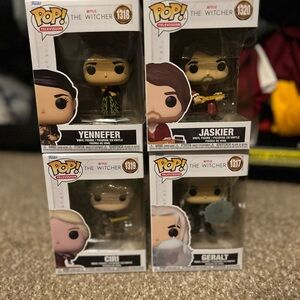 Funko The Witcher Pop! Vinyl Figures Set